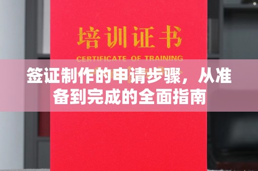 利辛签证制作的申请步骤，从准备到完成的全面指南