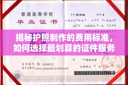 利辛揭秘护照制作的费用标准，如何选择最划算的证件服务？