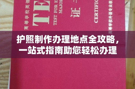 利辛护照制作办理地点全攻略，一站式指南助您轻松办理